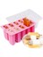 Kırmızı 10 Delik Stili Ole Silikon Dondurma Kalıbı Popsicle Kalıpları Ice Cube Maker Sopalı Dıy Krem Kalıpları Yaz Mutfak Aletleri Sopalı (Yurt Dışından) 3