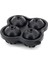 L Tarzı 1 Adet 3D Kafatası Silikon Ice Cube Maker Formu Buz Şeker Kek Puding Çikolata Kalıpları 4 Hücre Buz Kalıbı Kare Şekli Tepsiler Kalıpları (Yurt Dışından) 1