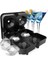 L Tarzı 1 Adet 3D Kafatası Silikon Ice Cube Maker Formu Buz Şeker Kek Puding Çikolata Kalıpları 4 Hücre Buz Kalıbı Kare Şekli Tepsiler Kalıpları (Yurt Dışından) 3