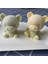 No.3 Tarzı Teddy Bear Çikolata Silikon Kalıp Ice Cube Kalıp Mutfak Pişirme Aksesuarları Içecek Kahve Dondurma Kek Dekor Malzemeleri (Yurt Dışından) 3