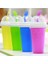 Mavi Stil Hızlı Dondurulmuş Smoothies Dondurma Makinesi Fincan Dıy Squeeze Slushy Meyve Suyu Milkshake Hızlı Soğutma Samanlı Silikon Şişe (Yurt Dışından) 4