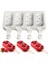 17X8X2CM Tarzı Silikon Dondurma Kalıpları Buz Pop Magnum Silikon Kalıp Palet Dondurucu Mutfak Aletleri Için Çubuklarla Karikatür Formları ile Popsicle Kalıp (Yurt Dışından) 3