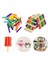 B05-50PCS Tarzı Lot Ahşap Düz Dondurma Lolly Krem Lolipop Dondurma Çubukları Yapma Tutacağı Renkli Çocuklar Dıy El Sanatları Sanat Aracı Bulmaca Oyuncak Hediyeler (Yurt Dışından) 2