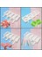 SH0101403 Set Stili Shenhong 4 Kavite Silikon Popsicle Kalıp Buz Küpü Tepsi Donuts Dondurma Kalıpları Yaz Dondurucu Suyu Jöle Araçları 50 Çubuk ile (Yurt Dışından) 5