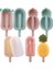 Büyük Yeşil Stil Fasola Yeniden Kullanılabilir Silikon Popsicle Kalıpları Çubuklar ve Kapaklı Dondurma Kalıbı Çikolata Kalıp Buz Küpü Tepsi Ev Dıy Dondurucu (Yurt Dışından) 4