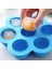 Mavi Stil Sıcak 7 Kavite Silikon Mini Buz Pops Kalıp Dondurma Topu Makinesi Popsicles Kalıpları Bebek Diy Gıda Takviyesi Aracı Kalıpları De Silicona (Yurt Dışından) 4