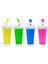 Mavi Stil Dıy Ev Yapımı Buz Kalıbı Hızlı Dondurulmuş Smoothies Bardakları Slushy Dondurma Makinesi Milkshake Soğutma Bardağı Silikon Squeeze Slushy Bardak (Yurt Dışından) 2