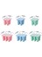 Y 25,6X14,5X2,6 cm Stili 6 Hücre Silikon Dondurma Kalıbı Popsicle Kalıpları Dıy Ev Yapımı Tatlı Dondurucu Meyve Suyu Yaratıcı Ice Pop Maker Kalıp Sopa ile (Yurt Dışından) 4
