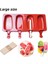 Tahta Çubuklar 10CM Tarzı Portakal Çubukları ile Dondurma Kalıbı Silikon Palet Cakesicle Popsicle Kalıp Tepsi Kapaklı Ice Pop Çikolata Yapma Makinesi (Yurt Dışından) 3