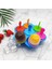 Mavi Stil Sıcak 7 Kavite Silikon Mini Buz Pops Kalıp Dondurma Topu Makinesi Popsicles Kalıpları Bebek Diy Gıda Takviyesi Aracı Jw (Yurt Dışından) 5