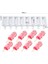 Sadece Kalıp-10 Stili 4-Cavity Pişirme Mini Silikon Dondurma Kalıpları Popsicle Kalıpları Kek Çikolatalı Cakesicle Kalıp Dıy Ice Pops Oval Için (Yurt Dışından) 1