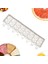Beyaz-B Tarzı 8 Boşluk Silikon Popsicle Kalıp Çizgili Dondurma Bar Yapımcıları Dıy Kithchen Ev Yapımı Lolly Kalıpları Küçük Elmas Buz Kalıpları (Yurt Dışından) 4