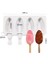 4 Kavite Su Stili 4 Kavite Pişirme Mini Silikon Dondurma Kalıpları Popsicle Kalıpları Ev Yapımı Kek Çikolatalı Cakesicle Kalıp Dıy Buz Pops Oval Için (Yurt Dışından) 1