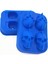 Darkblue Tarzı Satış 1 Adet Sıcak Büyük Buz Küpü Tepsisi Puding Kalıp 3D Kafatası Silikon 4-Cavity Dıy Buz Makinesi Ev Kullanımı (Yurt Dışından) 1