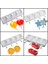SH0101274 Set Stili Yıldız ve Yarım Küre Tasarım Silikon Buzlu Şeker Kalıpları Elmas Kalp Şekilli Dondurma Kalıpları Yaz Soğuk Içecek Aracı Buz Küpü Tepsisi (Yurt Dışından) 2