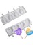 SH0101274 Set Stili Yıldız ve Yarım Küre Tasarım Silikon Buzlu Şeker Kalıpları Elmas Kalp Şekilli Dondurma Kalıpları Yaz Soğuk Içecek Aracı Buz Küpü Tepsisi (Yurt Dışından) 4