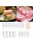41.8X12.9X2.1CM Stili Silikon Dondurma Kalıpları 4 Hücreli Buz Küpü Tepsisi Gıda Güvenli Popsicle Maker Dıy Ev Yapımı Dondurucu Buz Lolly Kalıp Ev Mutfak (Yurt Dışından) 5
