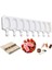 Gümüş Tarzı Gıda Güvenli Silikon Dondurma Kalıpları 8 Hücre Buzlu Buz Küpü Kalıpları Popsicle Maker Dıy Ev Yapımı Dondurucu Ice Lolly Kalıp (Yurt Dışından) 2