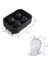 Siyah Stil Gadget'lar Satış Sıcak Büyük Cubetray Puding Kalıp 3D Kafatası Silikon 4-Cavity Dıy Buz Makinesi Ev Kullanımı Harika Bir Erkek Hediye (Yurt Dışından) 3