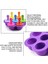 D-Koyu Mavi Tarzı Yaz Silikonu Mini Ice Pops Kalıp Dondurma Topu Lolly Maker Popsicle Kalıp Ev Yapımı Bebek Maması Meyve Shake Dondurulmuş Konteyner (Yurt Dışından) 4