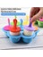 D-Koyu Mavi Tarzı Yaz Silikonu Mini Ice Pops Kalıp Dondurma Topu Lolly Maker Popsicle Kalıp Ev Yapımı Bebek Maması Meyve Shake Dondurulmuş Konteyner (Yurt Dışından) 5