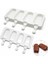 25.8X14.6X2.1CM Stili Mini Dondurma Pişirme Kalıpları Gıda Sınıfı Silikon Popsicle Çikolata Kalıpları Dıy Pops Için Kek Cakesicle Temizlemesi Kolay (Yurt Dışından) 4