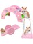 3 Adet Pembe Stil Hamster Oyuncaklar Ahşap Gökkuşağı Köprüsü Tahterevalli Salıncak Oyuncaklar Küçük Hayvan Aktivite Tırmanma Oyuncak Dıy Hamster Kafesi Aksesuarları (Yurt Dışından) 1