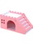 B14X8X9CM Stili Sevimli Mini Ahşap Hamster Evi Merdiven Llas Küçük Evcil Hayvanlar Için Kobay Yuva Yatağı Küçük Evcil Hayvanlar Kafes Oyuncaklar Hamster Aksesuarları (Yurt Dışından) 3