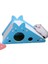 Açık Sarı Stil Hamster Oyuncak Kafes Hideout Slayt Oyuncak Küçük Hayvan Egzersiz Gine Domuzu Hamster Aksesuarları Için Merdiven Slayt ile Nefes Alabilir Ev (Yurt Dışından) 4
