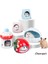 Soğutma Mavisi Mat Xl Stili M Beden Sevimli Küçük Hayvan Evi Seramik Hamster Yuva Kirpi Mini Hayvan Yatak Kobay Hamster Aksesuarları Kirpi Tavşan Serin Mat (Yurt Dışından) 2