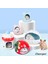 Soğutma Mavisi Mat Xl Stili M Beden Sevimli Küçük Hayvan Evi Seramik Hamster Yuva Kirpi Mini Hayvan Yatak Kobay Hamster Aksesuarları Kirpi Tavşan Serin Mat (Yurt Dışından) 3