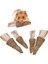 11CM 2 Adet Tarzı Küçük Hayvanlar Chew Oyuncaklar Tatlı Bambu Ahşap Diş Molar Oyuncak Sincap Hamster Tavşan Gine Piglla Aperatifler Için Davranır (Yurt Dışından) 3