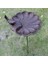 Kuş A Stili Avrupa Vintage Ev Bahçe Dekor Dökme Demir Kuş Deniz Kabuğu Şekilli Kuş Besleyici Uzun Fiş ile Ağır Sağlam Metal Birdbath (Yurt Dışından) 3