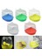 Sarı Stil 1 Adet Plastik Kuş Su Banyosu Kutusu Küvet Papağan Parakeet Lovebird Kuş Pet Kafes Asılı Kase Pet Malzemeleri Küvet Duş Kuş (Yurt Dışından) 4