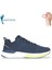 1824-Manaus Anatomik Tabanlı Unisex Sneakers Ayakkabı - Nkt01824-Lacıvert Yeşil-44 2