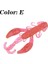 E Stili 5pcslot Kerevit Larva Yumuşak Silikon Yem 5cm 2g Jigs Wobbler Balık Kokusu Solucanlar Balıkçılık Lures Yapay Swimbait Bas Mücadelesi (Yurt Dışından) 1