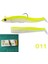 No.11 Stili 100 mm Jig Kafa 25G Hunthouse Black Minnow G G G Easy Shiner Fishing Lure Soft Lure Jig Bait Bass Pike Fishing Leurre Souple (Yurt Dışından) 1