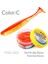 Renkc Stili 7cm Balık Kokusu Eazer Swimbaits 7cm 5cm Silikon Yapay Çift Renkli Wobblers Sazan Balıkçılık Yumuşak Yemler (Yurt Dışından) 1