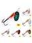 BHEID003 Stili Ftk Balıkçılık Cazibesi 7 Renk 0 #-5 # Er Yem Kaşık Lures Pike Metal Tiz Kancalı Yapay Bas Yem Balıkçılık Cazibesi (Yurt Dışından) 2