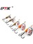 BHEID003 Stili Ftk Balıkçılık Cazibesi 7 Renk 0 #-5 # Er Yem Kaşık Lures Pike Metal Tiz Kancalı Yapay Bas Yem Balıkçılık Cazibesi (Yurt Dışından) 3