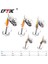 BHEID003 Stili Ftk Balıkçılık Cazibesi 7 Renk 0 #-5 # Er Yem Kaşık Lures Pike Metal Tiz Kancalı Yapay Bas Yem Balıkçılık Cazibesi (Yurt Dışından) 4