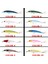 No3 Tarzı 1 Adet Minnow Balıkçılık Cazibesi G Batan Sert Yem Wobbler Jig Yem Crankbait Sazan Çizgili Bas Pesca Olta Takımı Swimbait (Yurt Dışından) 5