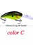 Renkli 5d Stili Poetryyı 10CG Jerkbait Minnow Balıkçılık Yemleryapay Sert Yem Pikebass Mini Balık Wobblers Pesca Crankbait Sazan Balıkçılık (Yurt Dışından) 5
