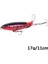 17G Red2 Stili Goture Whopper Popper 10CMCMCM Topwater Balık Tutma Cazibesi Blowups Turna Yemleri Dönen Kuyruk Olta Takımı Crankbait Wobblers (Yurt Dışından) 1