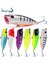 No.9 Tarzı Sıcak Balıkçılık Lures 6.5cmg Topwater Popper Yem 6 Renk Sert Yem Yapay Wobblers 6 # Kanca ile Plastik Olta Takımı (Yurt Dışından) 2