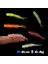 RENK6PCS Tarzı Sarımsak Kokusu Silikon Solucan Yumuşak Balıkçılık Cazibesi 4cm 0.4g Suni Kauçuk Solucan Yemleri Esnek Lures Pesca Jig Alabalık Jig Yumuşak Yem (Yurt Dışından) 5