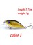 No.6 Tarzı 1 Adet Wobblers Li Crankbait Simülasyon Balıkçılık Cazibesi 5.7 cm 7g Jerkbait Yüzen Sert Yem Bas Sazan Pesca Olta Takımı (Yurt Dışından) 5