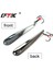 Beyaz Stil 53MM-7G Balıkçılık Kış Buz Balıkçılık Cazibesi 5ggg Altın Gümüş Metal Kaşık Bait Sert Cazibesi, Levrek ve Turna Balıkçılığı Için Tiz Kancalı (Yurt Dışından) 2