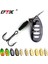 No.9 Tarzı 14.7g Ftk Balıkçılık Cazibesi Söğüt Yemi 8.4G12.5G14.7G Bakır Boyut 3 #-5 # Br Tiz Kancalı 2 # - # Sert Yem (Yurt Dışından) 2