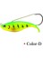 No.4 Tarzı 1 Adet Vıb Er Kaşık Alabalık Balıkçılık Cazibesi Sert Baitg Gürültü Yapay Yem Minnow Crankbait Pike Wobbler Olta Takımı (Yurt Dışından) 1
